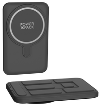 Load image into Gallery viewer, Magnetic Wireless Power Bank with Kickstand
