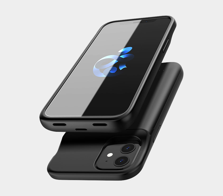 4700mAh Akku Hülle für iPhone 12 Mini Tragbare Ladebatterie Zusatzakku –